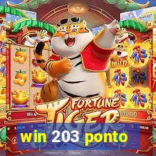 win 203 ponto