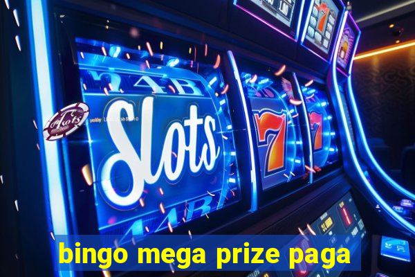 bingo mega prize paga