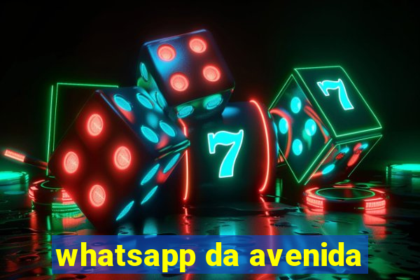 whatsapp da avenida