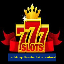 rabbit application Informational