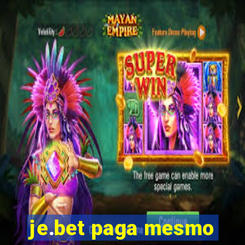 je.bet paga mesmo