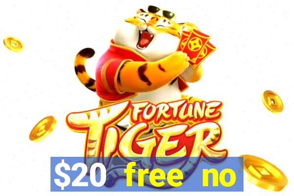 $20 free no deposit casino us