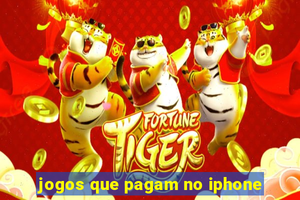 jogos que pagam no iphone