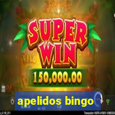 apelidos bingo