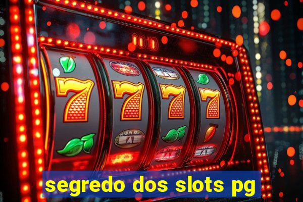 segredo dos slots pg