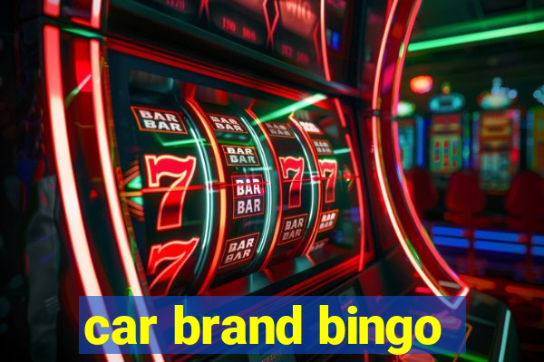 car brand bingo