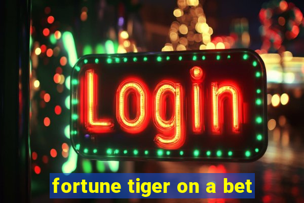 fortune tiger on a bet