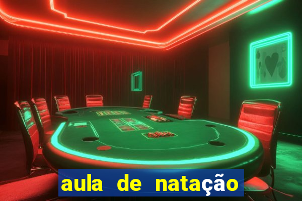 aula de natação em joinville