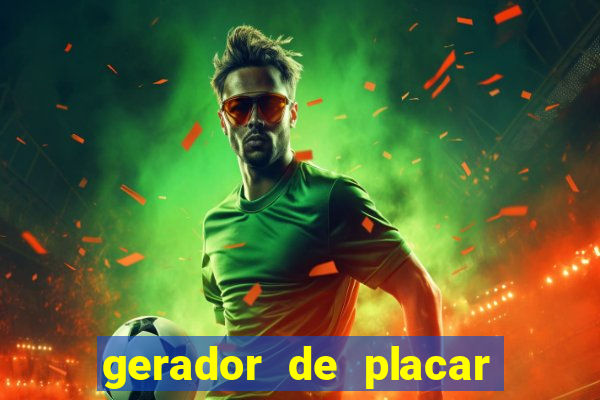 gerador de placar de futebol