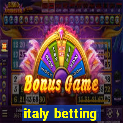 italy betting