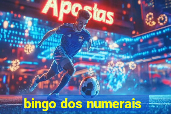 bingo dos numerais