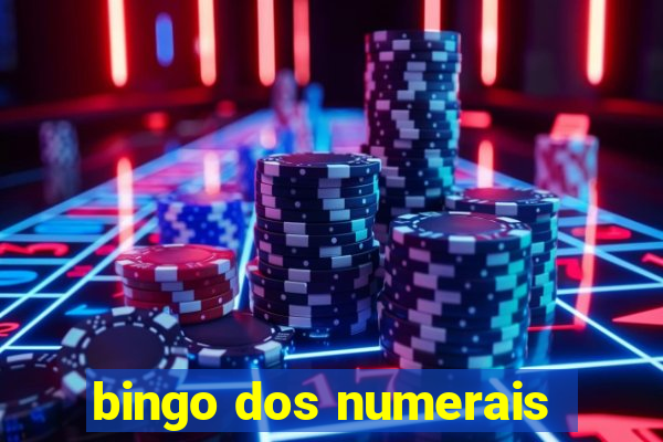 bingo dos numerais