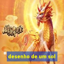 desenho de um sol