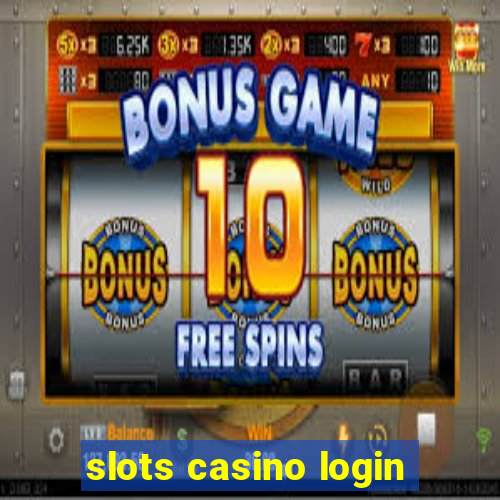 slots casino login