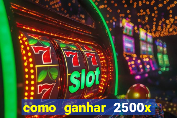 como ganhar 2500x no fortune tiger