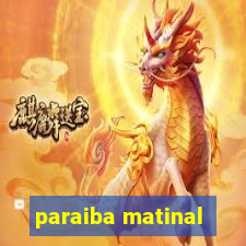 paraiba matinal