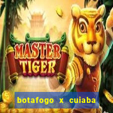 botafogo x cuiaba onde assistir