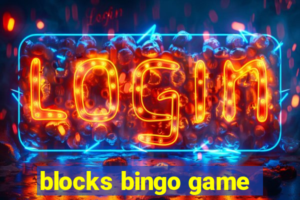 blocks bingo game