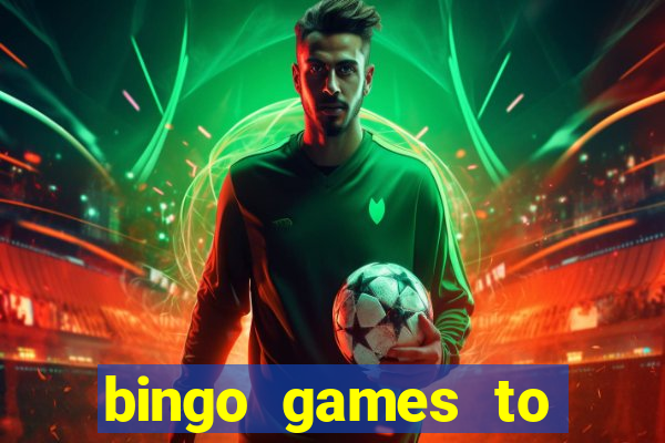 bingo games to play for free