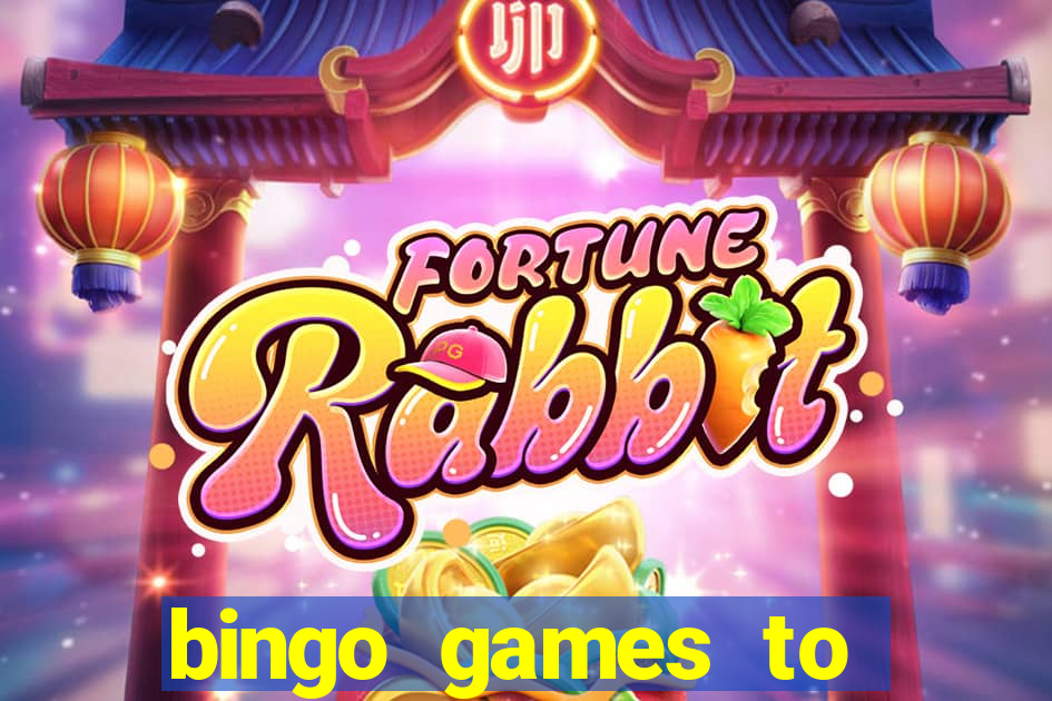 bingo games to play for free