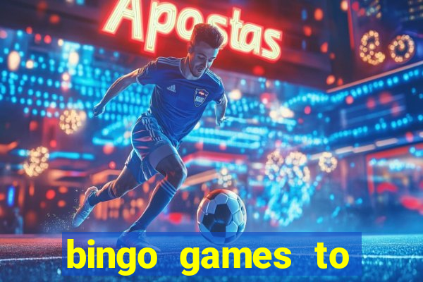 bingo games to play for free