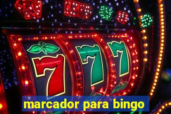 marcador para bingo