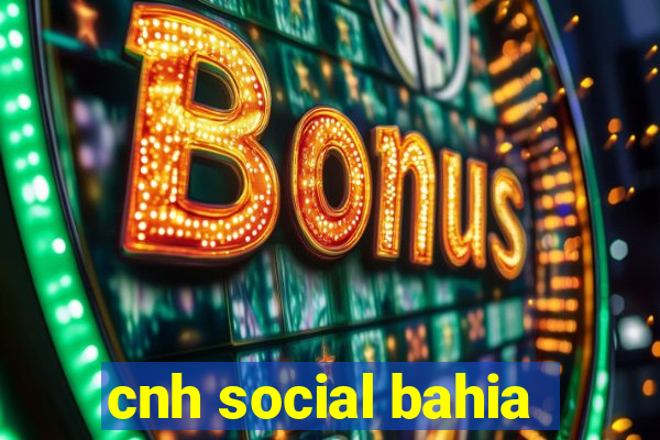 cnh social bahia