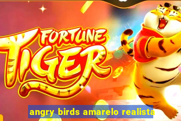 angry birds amarelo realista