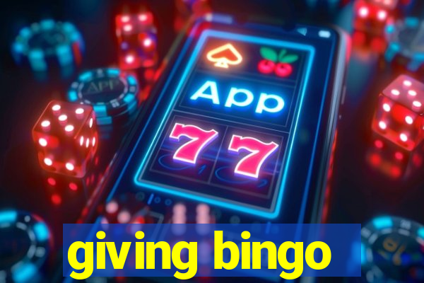 giving bingo