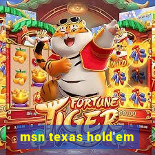 msn texas hold'em