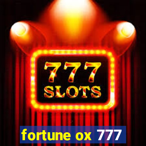 fortune ox 777