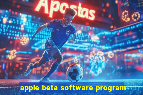 apple beta software program