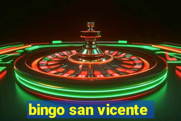 bingo san vicente