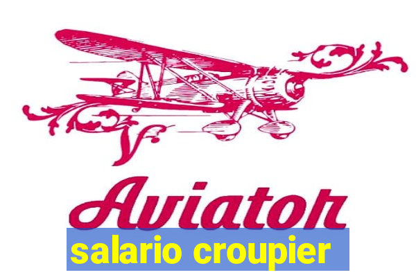 salario croupier