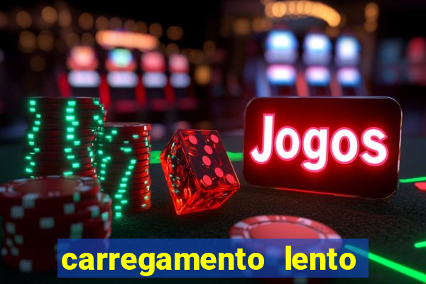 carregamento lento do aparelho