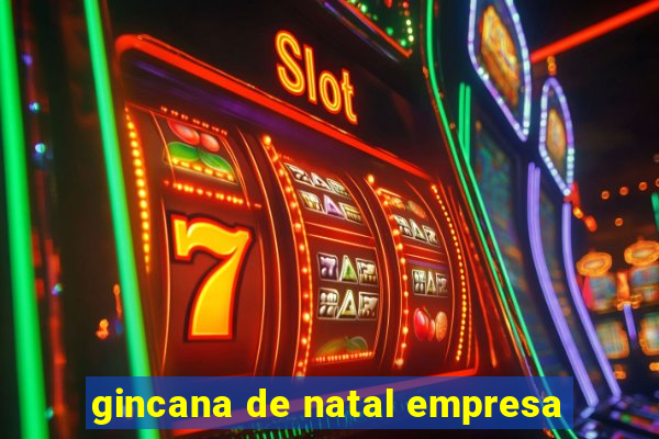 gincana de natal empresa