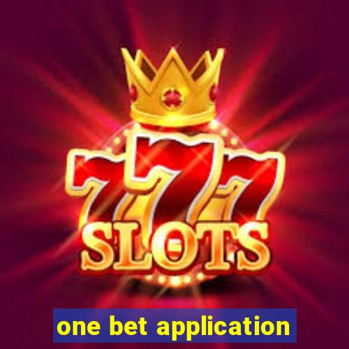 one bet application