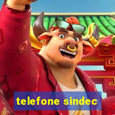 telefone sindec