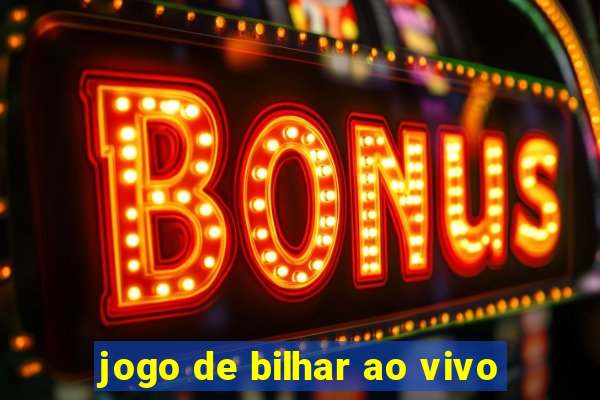 jogo de bilhar ao vivo