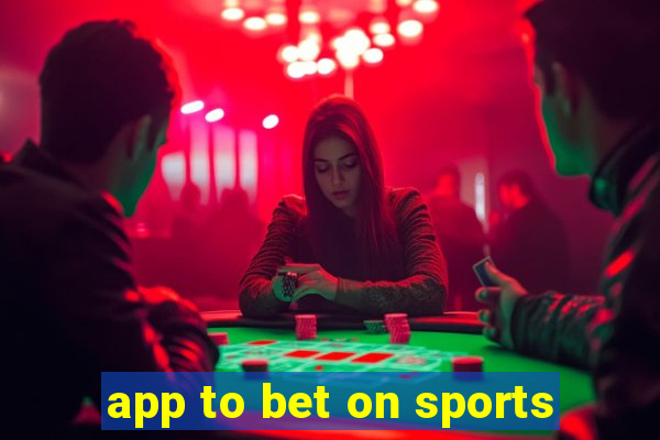 app to bet on sports