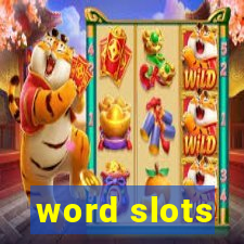 word slots