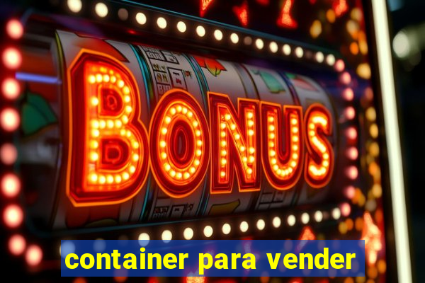 container para vender