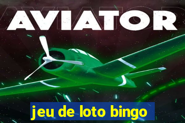 jeu de loto bingo