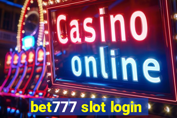 bet777 slot login