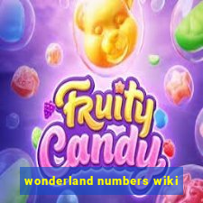 wonderland numbers wiki