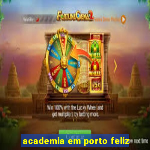 academia em porto feliz