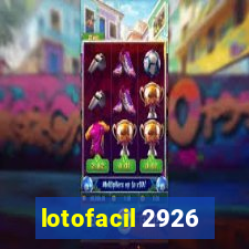 lotofacil 2926