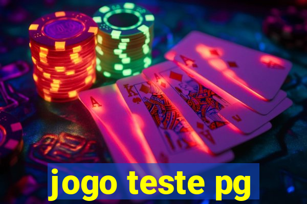 jogo teste pg