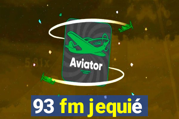 93 fm jequié