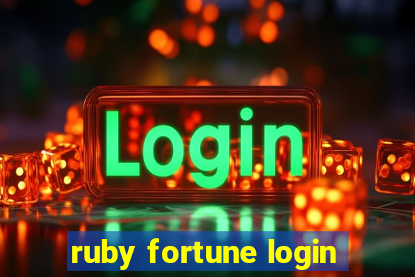 ruby fortune login